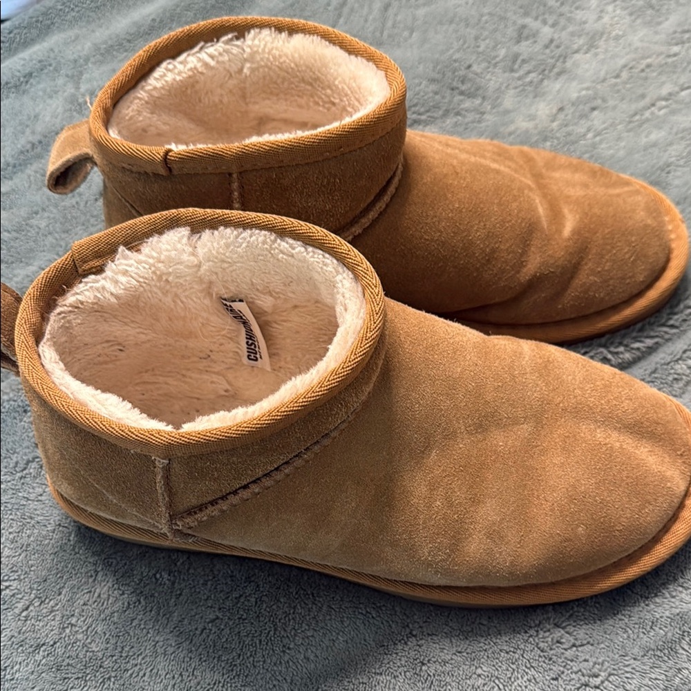 Cozy Tan Ankle Boots